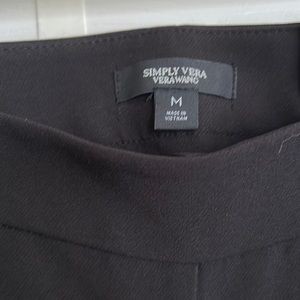 Simply Vera black pants new size M